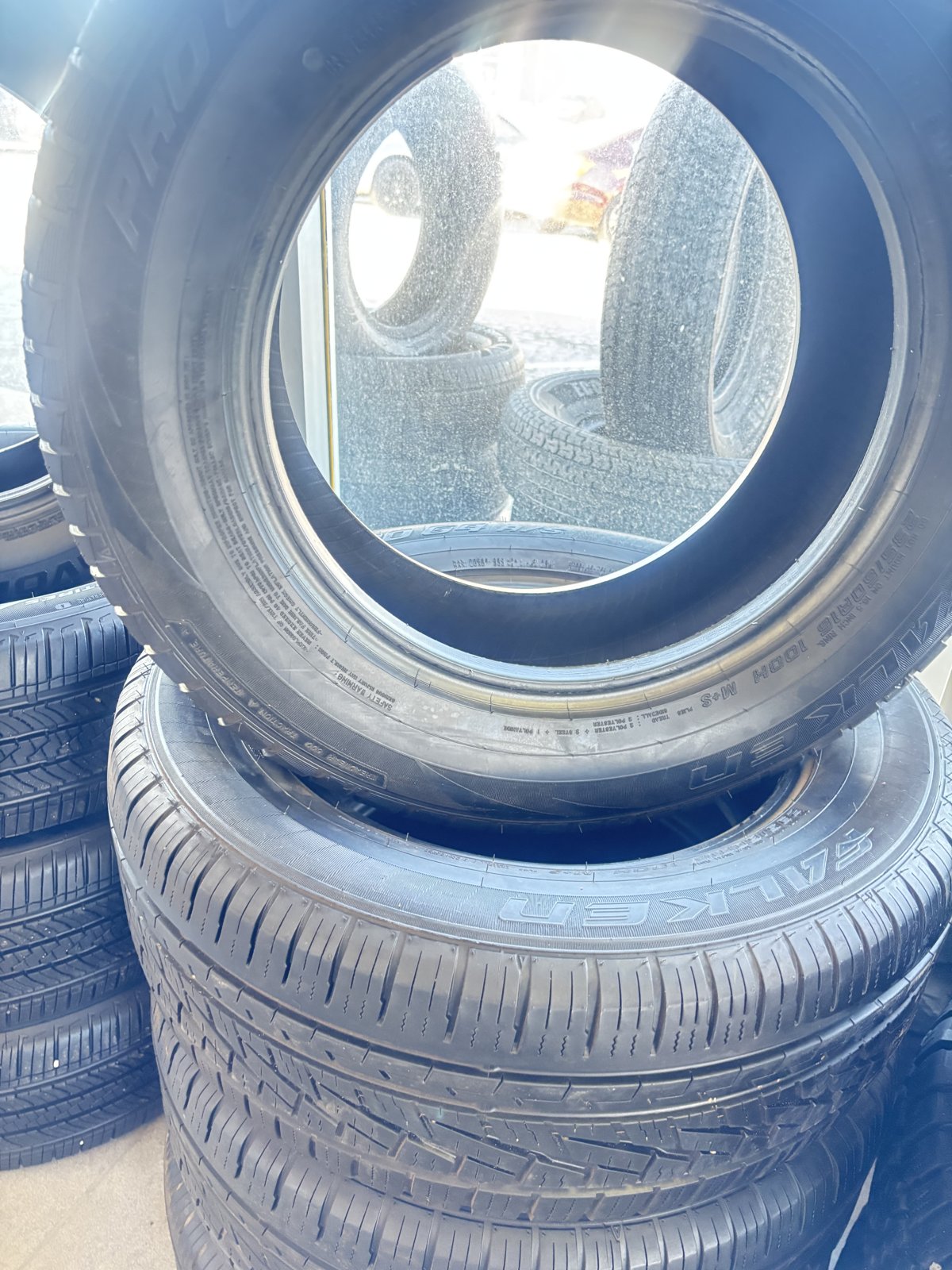 Firestone and Goodyear tires in stock